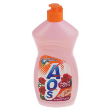 Средство для мытья посуды Aos (Аос) Масло розы, 450 мл