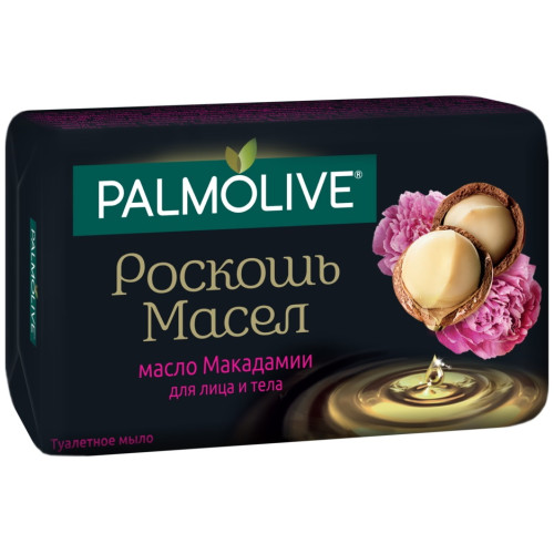 Туалетное мыло Palmolive (Палмолив) Роскошь Масел масло макадамии, 90 г