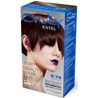 Краска для волос Estel ONLY (Эстель Онли) Beauty Hair Lab, 5/76 - Светлый шатен коричнево-фиолетовый