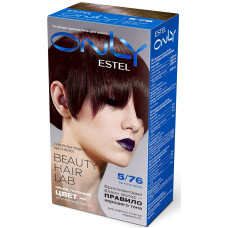 Краска для волос Estel ONLY (Эстель Онли) Beauty Hair Lab, 5/76 - Светлый шатен коричнево-фиолетовый