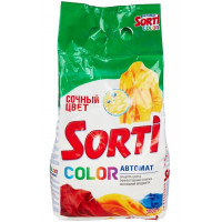 Стиральный порошок автомат Sorti (Сорти) Color, 3 кг