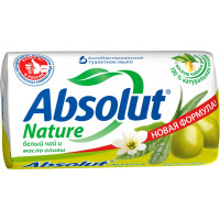 Мыло туалетное Absolut  (Абсолют) Белый чай и масло оливы, 90 г
