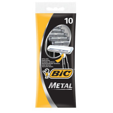 Станки для бритья одноразовые Bic Metal (10 шт)