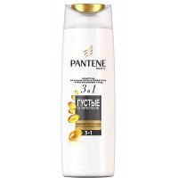 Шампунь для волос Pantene Pro-V Густые и крепкие 3 в 1, 360 мл Шампунь для волос Pantene Pro-V Густые и крепкие 3 в 1, 360 мл