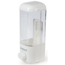 Диспенсер для жидкого мыла Лайма, белый АВС-пластик, 500 мл