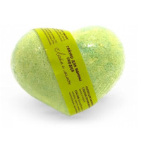 Бурлящие шарики для ванны Savon D Lion сердце Лайм и лимон
