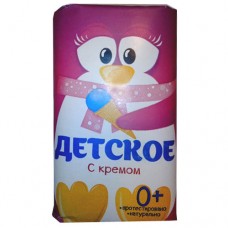 Мыло туалетное детское Нэфис с кремом, 90 г