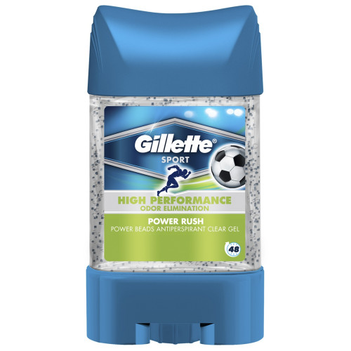 Гелевый мужской дезодорант-антиперспирант Gillette Power Rush (Жиллет) 75 мл