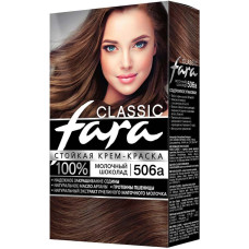 Краска для волос Fara (Фара) Classic, тон 506а - Молочный шоколад