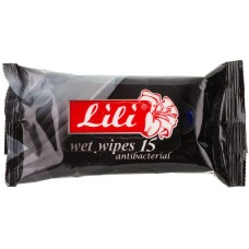 Влажные салфетки Lili (Лили) с ароматом Парфюма, 15 шт
