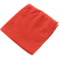 Салфетка из микрофибры (без упаковки), цвет красный (рубин), 250г/м2, 60х80 см