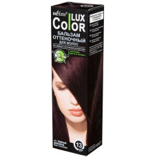 Оттеночный бальзам для волос Bielita Color Lux - Темный шоколад, 100 мл
