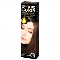 Оттеночный бальзам для волос Bielita Color Lux - Тёмно-русый, 100 мл