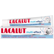 Зубная паста Lacalut (Лакалют) Multi-Effect 5 в 1, 75 мл