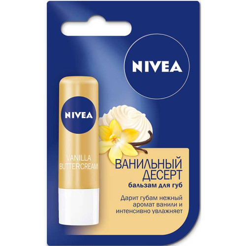 Бальзам для губ Nivea (Нивея) Ванильный десерт