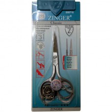 Ножницы маникюрные Zinger (Зингер) для ногтей с ручной заточкой, матовые, ZO B-105-D-SH