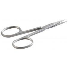 Ножницы маникюрные для ногтей с ручной заточкой, серебряные, ZO B-112-S-SH