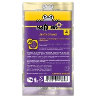 Лента от мух и насекомых Nadzor 4 шт. в упаковке Лента от мух и насекомых Nadzor 4 шт. в упаковке