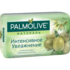 Туалетное мыло Palmolive (Палмолив) Натурэль Интенсивное Увлажнение с экстрактом оливы и увлажняющим молочком, 90 г