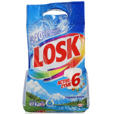 Стиральный порошок автомат Losk (Лоск) Горное озеро, 2,7 кг