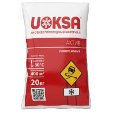 Противогололедный материал Uoksa (Уокса) -30°, 20 кг