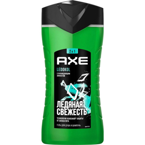 Гель для душа мужской Axe (Акс) Ledokol 2 в 1, 250 мл