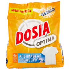 Стиральный порошок автомат Dosia (Дося) Optima Альпийская свежесть, 4 кг