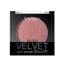 Румяна для лица Belor Design Party Velvet Touch, тон 102 розово-персиковый