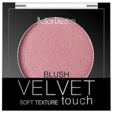 Румяна для лица Belor Design Party Velvet Touch, тон 104 розово-бежевый