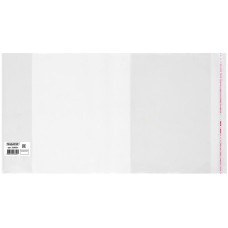 Обложка ПП для учебников и дневников Пифагор, клейкий край, универсальная, 80 мкм, 225х390 мм