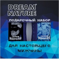 Подарочный набор для мужчин Dream Nature с экстрактом Водорослей (шампунь и гель для душа)