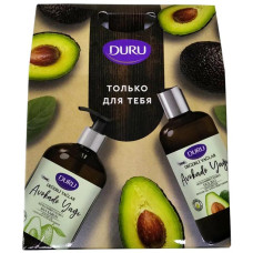 Подарочный набор Duru (Дуру): Гель для душа Авокадо 500 мл + Жидкое мыло 500 мл