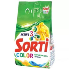 Стиральный порошок автомат Sorti (Сорти) Color, 2,4 кг