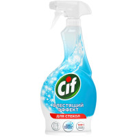 Средство для мытья стекол Cif (Сиф) Блестящий эффект, с тригером, 500 мл