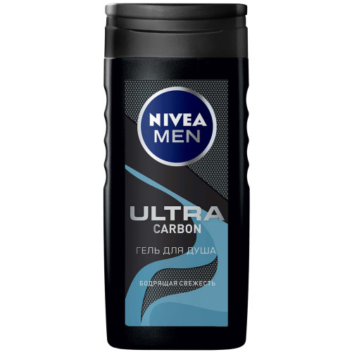 Гель для душа Nivea (Нивея) Ultra Carbon Бодрящая свежесть, 250 мл