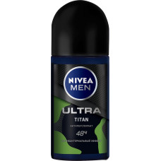 Антиперспирант шариковый мужской Nivea Men Ultra Titan, 50 мл