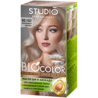 Крем-краска для волос Studio (Студио) Professional BIOcolor, тон 90.102 - Платиновый блондин