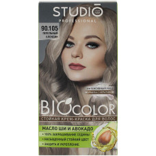 Крем-краска для волос Studio (Студио) Professional BIOcolor, тон 90.105 - Пепельный блондин