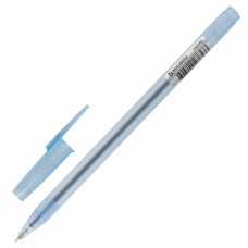 Ручка шариковая Brauberg (Брауберг) i-STICK, цвет синий, пишущий узел 0,7 мм, линия письма 0,35 мм