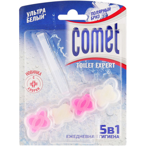 Блок для унитаза Comet (Комет) Полярный бриз, 48 г