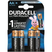Батарейки алкалиновые Duracell (Дюраселл) Ultra Power, AA 1,5V LR6, 4 шт/упак Батарейки алкалиновые Duracell (Дюраселл) Ultra Power, AA 1,5V LR6, 4 шт/упак