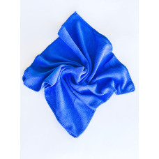 Салфетка из микрофибры (без упаковки), цвет синий, 40х60 см