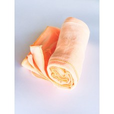 Салфетка из микрофибры (без упаковки), цвет персиковый, 70х80 см