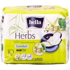 Прокладки Bella (Белла) Herbs Comfort «Липовый цвет», 3+ капли, 10 шт