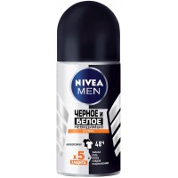 Антиперспирант шариковый мужской Nivea (Нивея) Extra Невидимый черное и белое, 50 мл Антиперспирант шариковый мужской Nivea (Нивея) Extra Невидимый черное и белое, 50 мл