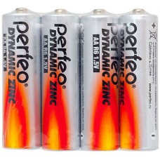 Батарейки Perfeo (Перфео) Dynamic Zinc, AA, R6/4SH, в упаковке 4 шт