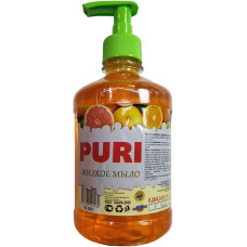 Жидкое мыло Puri «Цитрус», с дозатором, 500 мл