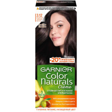 Краска для волос Garnier (Гарньер) Color Naturals Creme, тон 3.12 - Ледяной Темный Шатен