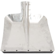 Лопата снеговая алюминиевая ЛС №7, без планки D-40, S=1,5 мм, 320х350 мм