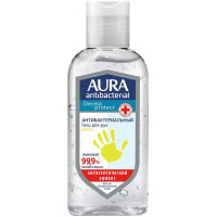 Гель для рук антибактериальный Aura (Аура) Цитрус, изопропиловый спирт, 100 мл